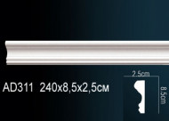 Лепнина Perfect AD311F Молдинг гибкий
