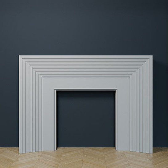 Лепнина ЕВРОПЛАСТ 1.64.801 элемент камина New Art Deco