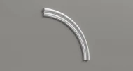 Угловой элемент Decor Dizayn NP4-DD400 (300mm) Нео-Полимер