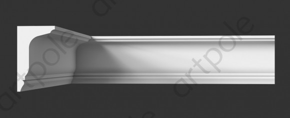 Карниз гладкий гипсовый ARTPOLE SKT142