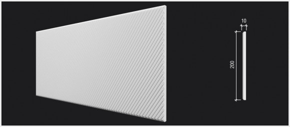 Панель из дюрополимера Decor Dizayn DD927(3m)