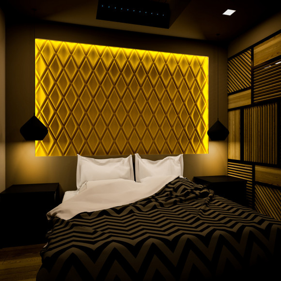 3D гипсовые панели DECO LINE MODERN M-102