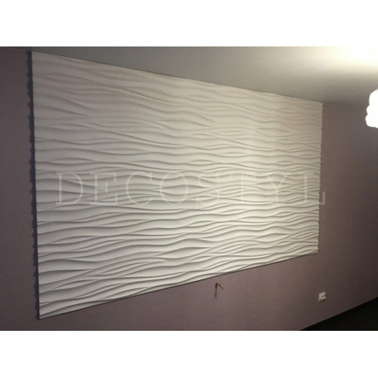 Гипсовая 3D-панель DecoStyl Welle (1,2)