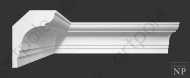 Карниз гладкий гипсовый ARTPOLE SKT187
