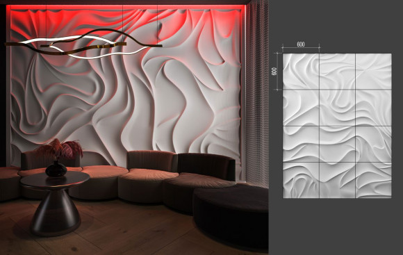 Барельеф Deco Line VELVET