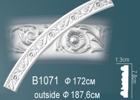 Лепнина Perfect B1071 круговой молдинг Лепнина Perfect B1071 круговой молдинг
