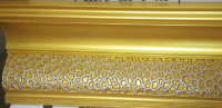 Лепнина ARTFLEX NEW GA-81103 Gold Карниз с орнаментом