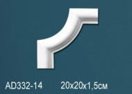 Лепнина Perfect AD332-14 Угловой элемент