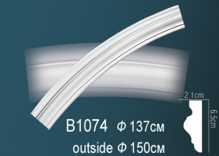 Лепнина Perfect B1074 круговой молдинг