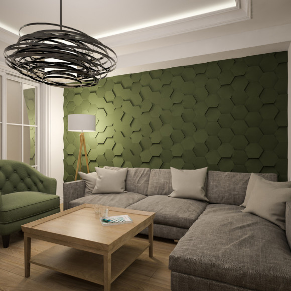 3D гипсовые панели DECO LINE MODERN M-47