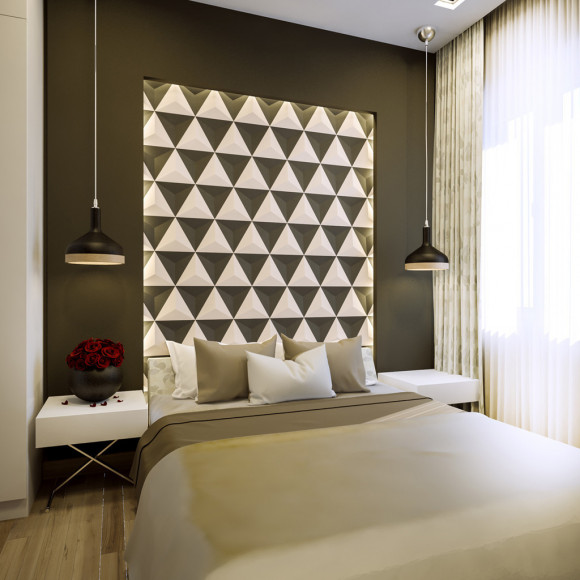 3D гипсовые панели DECO LINE MODERN M-107