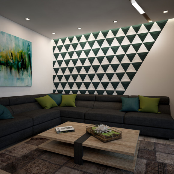 3D гипсовые панели DECO LINE MODERN M-107