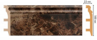 Decomaster D232-713 Цветной напольный плинтус Decomaster D232-713 Цветной напольный плинтус