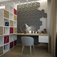 3D гипсовые панели DECO LINE MODERN M-46 3D гипсовые панели DECO LINE MODERN M-46