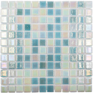 Мозаика Vidrepur Shell Mix Green 553/554 (на сетке)