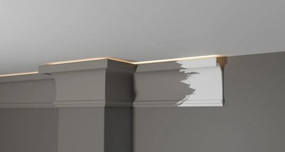 Карниз из дюрополимера Decor Dizayn DD518 Карниз из дюрополимера Decor Dizayn DD518