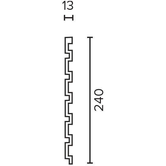 Панель из дюрополимера Decor Dizayn DD916-65SH