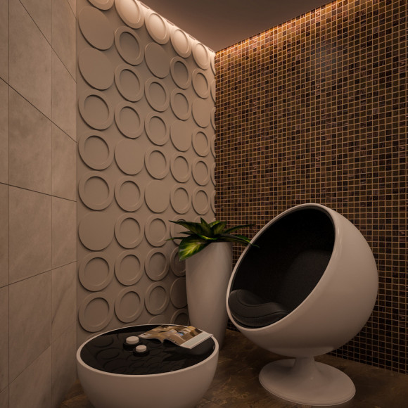 3D гипсовые панели DECO LINE MODERN M-105