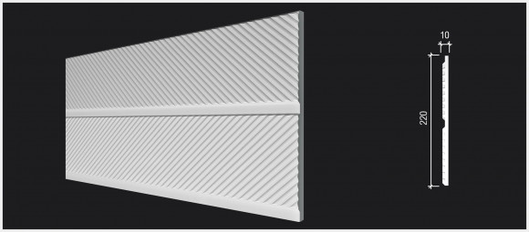 Панель из дюрополимера Decor Dizayn DD920(3m)