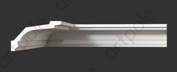 Карниз гладкий гипсовый ARTPOLE SKT45 Карниз гладкий гипсовый ARTPOLE SKT45