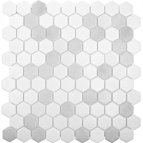 Мозаика Vidrepur Hex № 100/514 Antid. (на сетке) Мозаика Vidrepur Hex № 100/514 Antid. (на сетке)