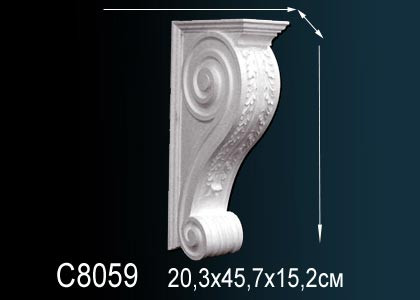 Лепнина Perfect C8059 Консоль