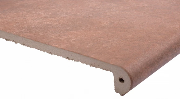 Фронтальная ступень Exagres Boston Peldano Red 33x33х4