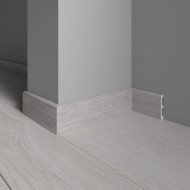 Окрашенный плинтус Decor Dizayn 706-89SH дуб беленый