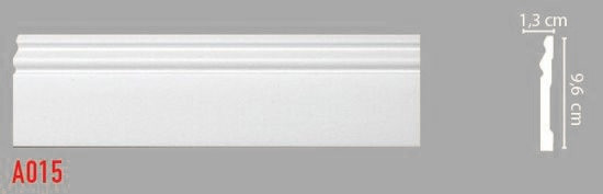 Decomaster A015 Плинтус напольный