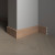Окрашенный плинтус Decor Dizayn 706-90SH орех