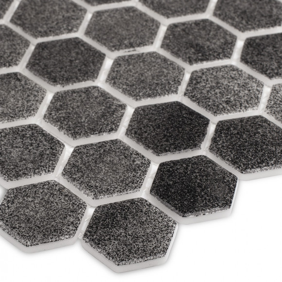 Мозаика Vidrepur Hex № 509 Antid. (на сетке) Мозаика Vidrepur Hex № 509 Antid. (на сетке)