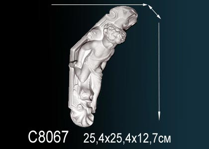 Лепнина Perfect C8067 Консоль