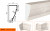 Фасадный карниз LepninaPlast КВ-290/1
