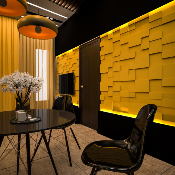 3D гипсовые панели DECO LINE MODERN M-109A