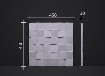 3D гипсовые панели DECO LINE MODERN M-28