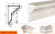 Фасадный карниз LepninaPlast КВ-300/3