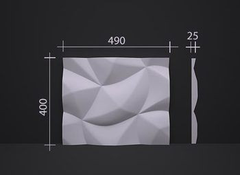 3D гипсовые панели DECO LINE MODERN M-14
