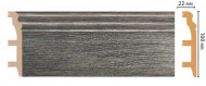 Decomaster D232-87 ДМ Цветной напольный плинтус Decomaster D232-87 ДМ Цветной напольный плинтус