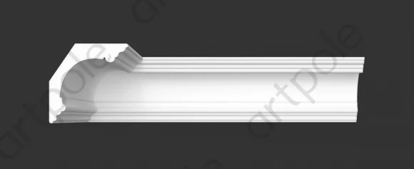 Карниз гладкий гипсовый ARTPOLE SKT209