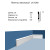 Плинтус Ecowall Белый (JX112-W)