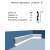 Плинтус Ecowall Белый (JX181-W)