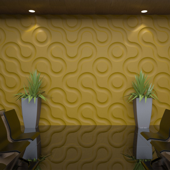 3D гипсовые панели DECO LINE MODERN M-25