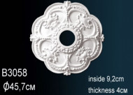 Лепнина Perfect B3058 Розетка потолочная Лепнина Perfect B3058 Розетка потолочная