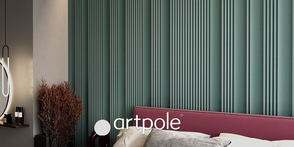 Дизайнерская панель 3D из гипса ARTPOLE FUSION