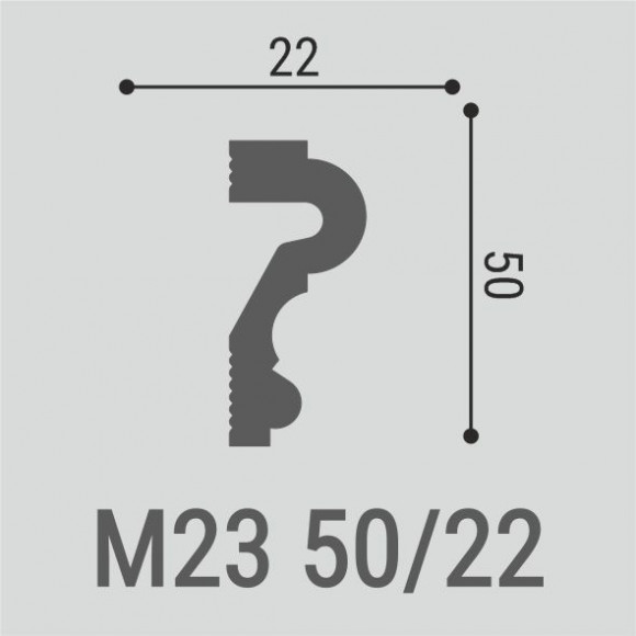 Молдинг Bellо-Deco XPS М 23