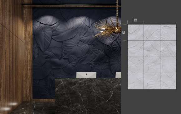 Барельеф Deco Line FOGLIAME Барельеф Deco Line FOGLIAME