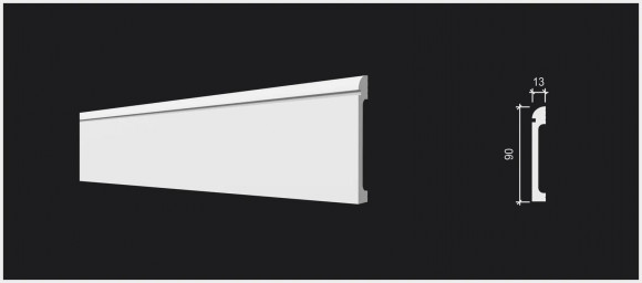 Плинтус из дюрополимера Decor Dizayn DD715