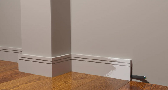 Плинтус из дюрополимера Decor Dizayn DD717