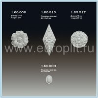 Лепнина ЕВРОПЛАСТ 1.60.017 орнамент