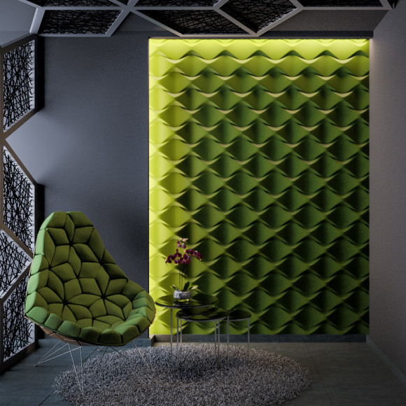 3D гипсовые панели DECO LINE MODERN M-24